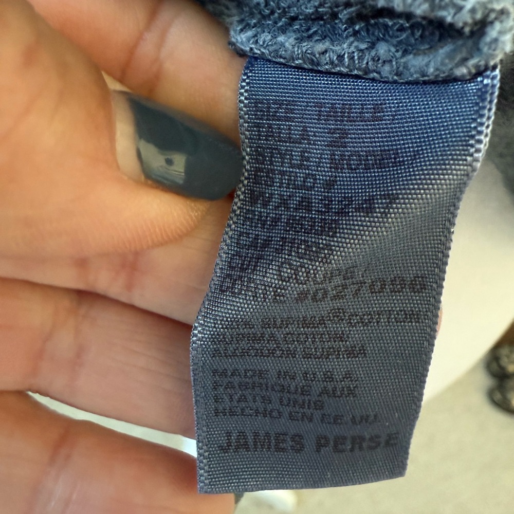 James Perse Women's Gray Long Sleeve cotton Top - Picture 5 of 5